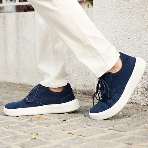 Miniatura 7 de Men's Orthopedic Fashion Sneakers with Arch Support Plantar Fasciitis Walking Shoes for Flat Feet, Comfortable Casual Flat Feet Orthotic Shoes for