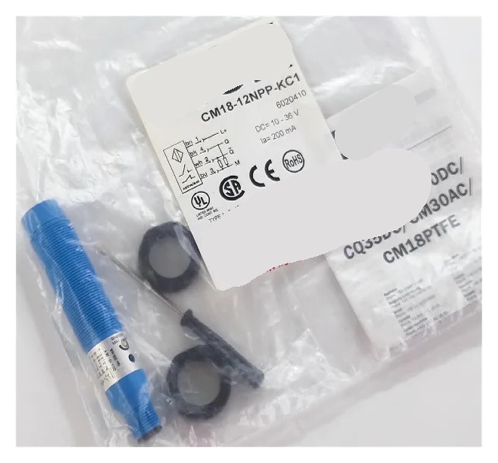 TYEXCZARF 6020410 CM18-12NP-KC1 capacitive proximity switch sensor