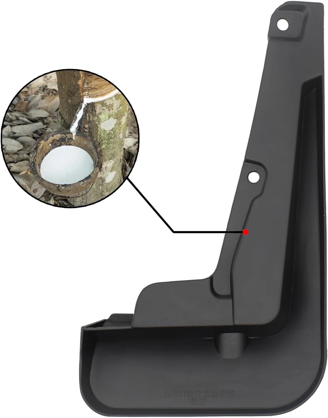 4Pcs Mudguards Splash Guards Compatible with Toyota Highlander Kluger 2020 2021 Mudflaps Mud Guards Flaps Fender Liner Front Rear Wheel Tire