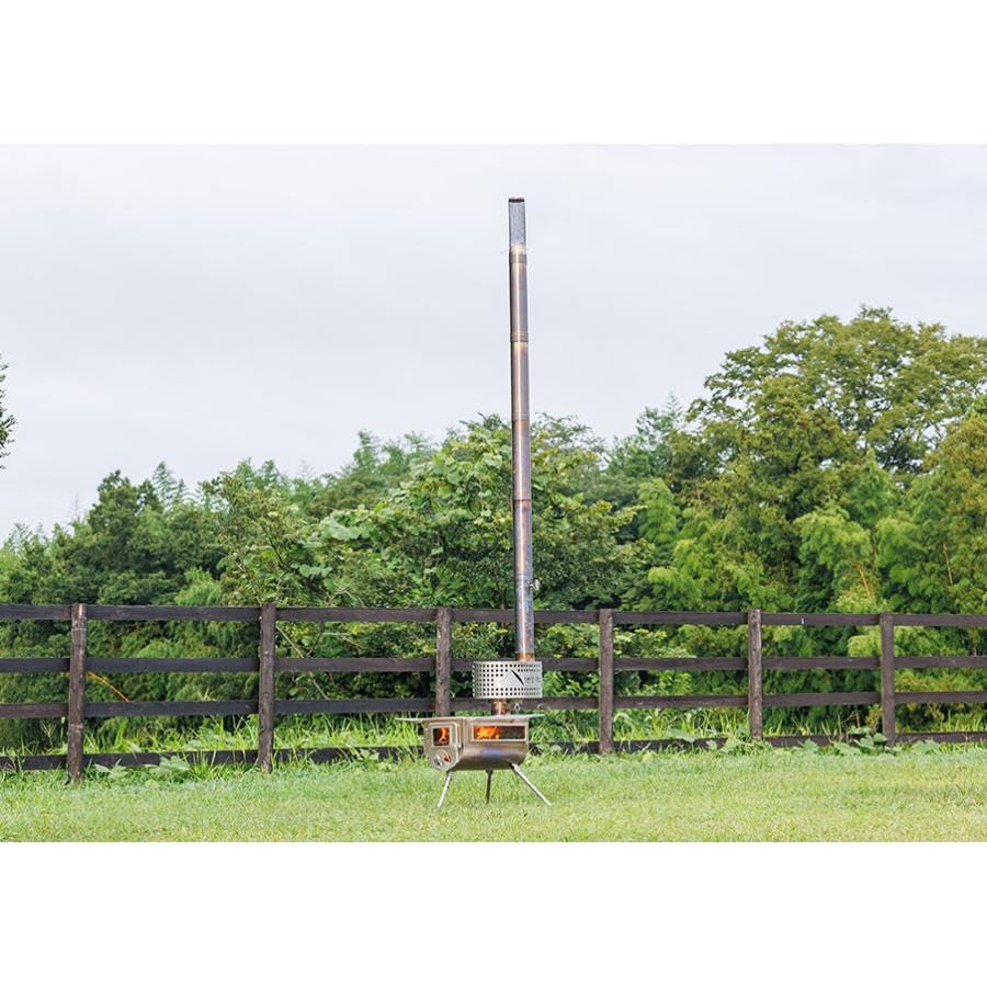 Amazon | テンマクデザイン ウッドストーブ 2次燃焼器【M】76mm煙突