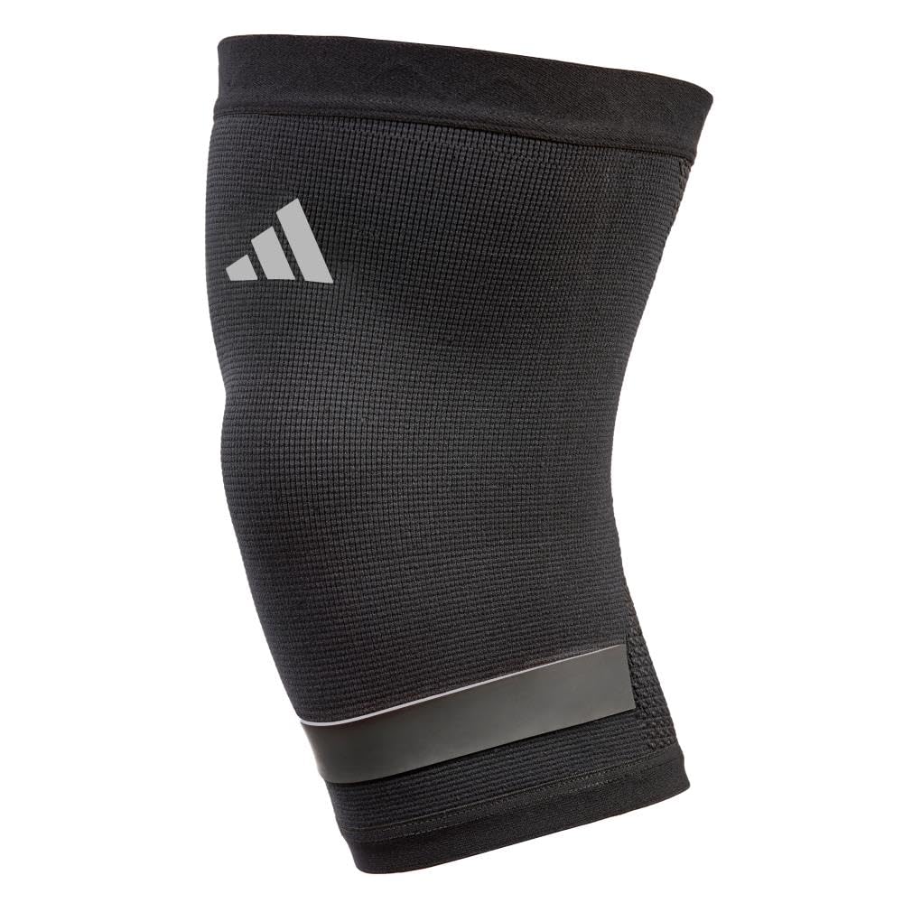 adidas Performance Climacool Knee Support Sleeve - Knee Sleeve for Support, Training, and Competitions - Ergonomic Design, Silicone Grip, Breathable Seamless Design - Black, Medium