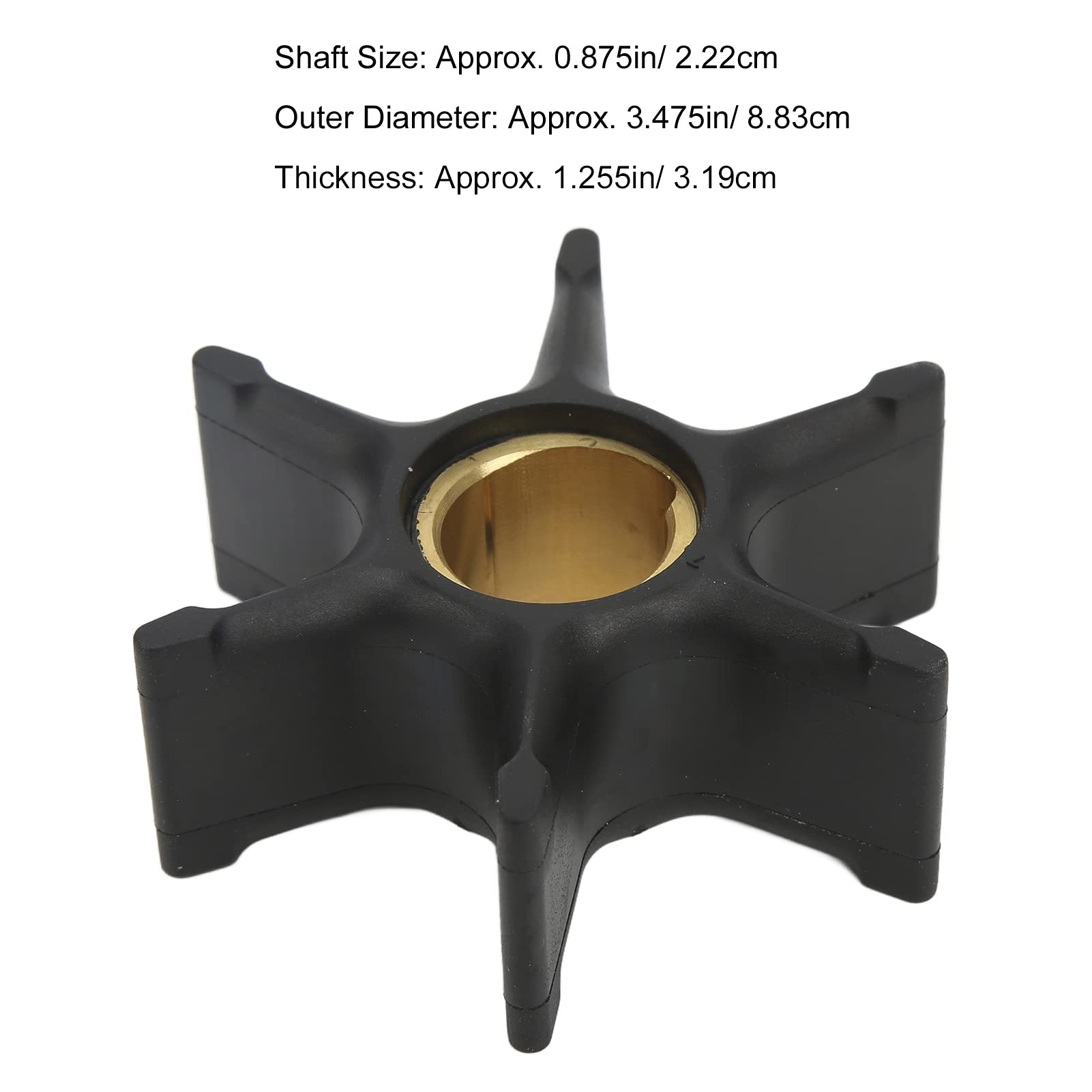 Girante della Pompa Dell'acqua 435821 Sostituzione della Girante della Pompa Dell'acqua del Motore della Barca per Evinrude OMC BRP