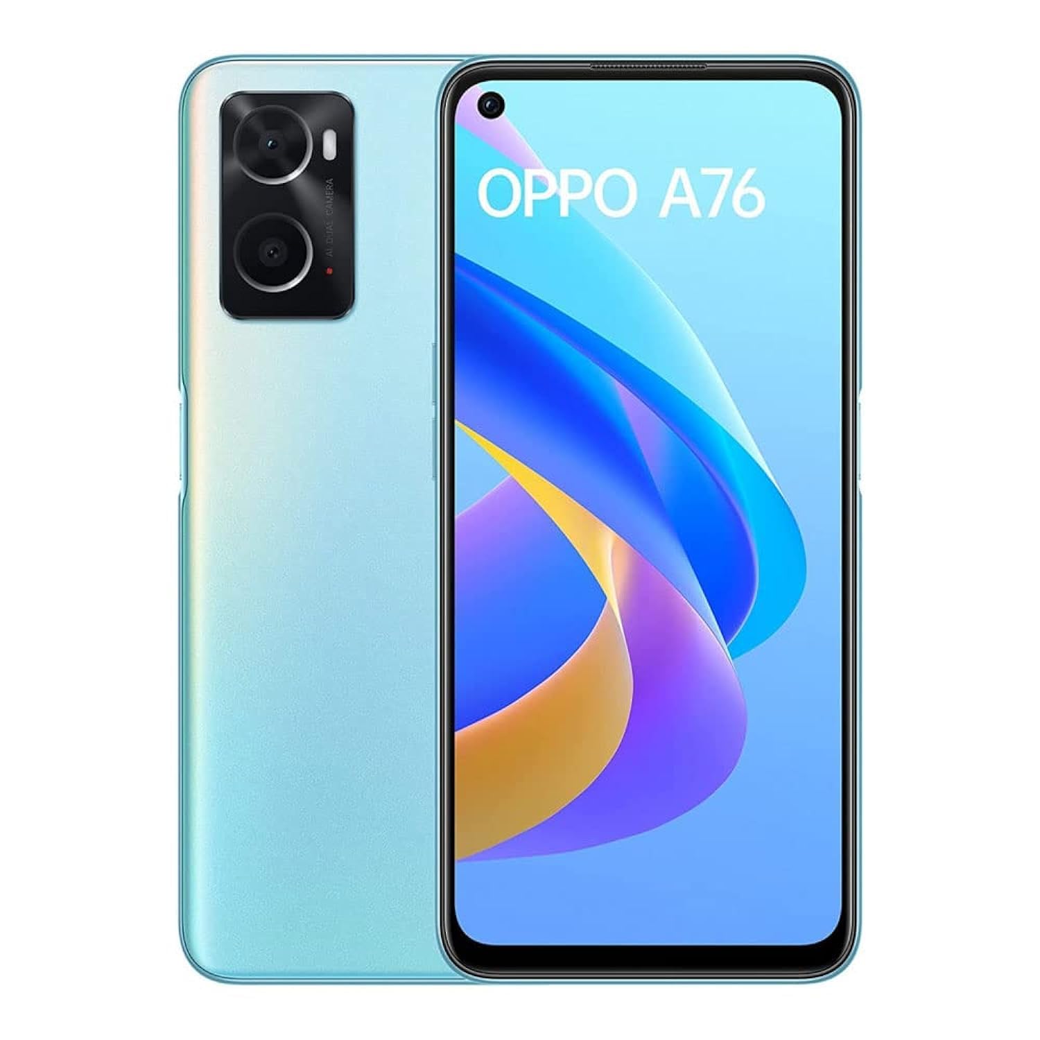 OPPO A76 128GB DS GLOWING BLUE : Amazon.co.za: Electronics