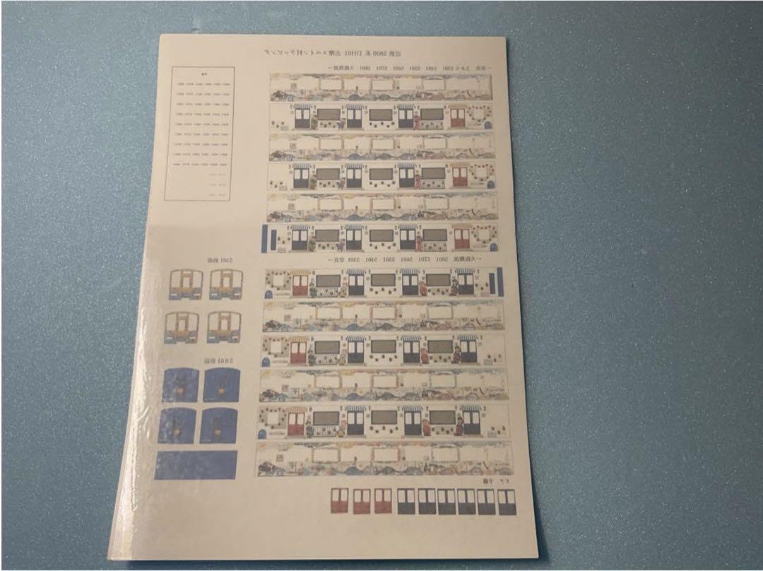 Amazon.co.jp: nゲージ 近鉄5800系 志摩スペイン村ラッピングデカール