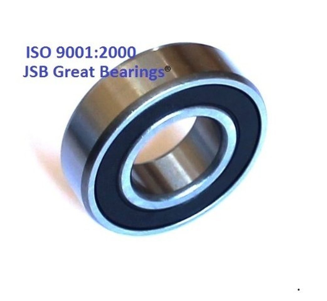 JSB Great Bearings 6204-2RS Rubber Seal Rs Ball Bearings 6204Rs Abec1/C3