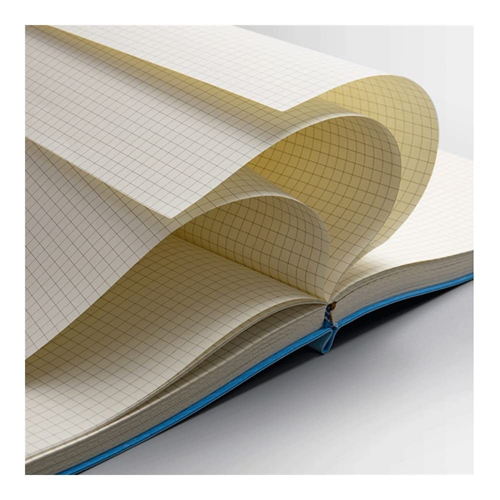 Carnets et journaux Notebook, épaississant Journal de Grille, A4 Classic Large Diary, Une Surface de Cuir Souple exquise, utilisée pour Le Bureau, la Maison et l'école étudiant en Commerce