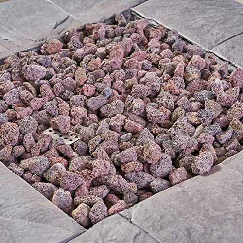 Christopher Knight Home Angeles Outdoor Square Fire Pit - 40,000 Btu, Grey #TOP2