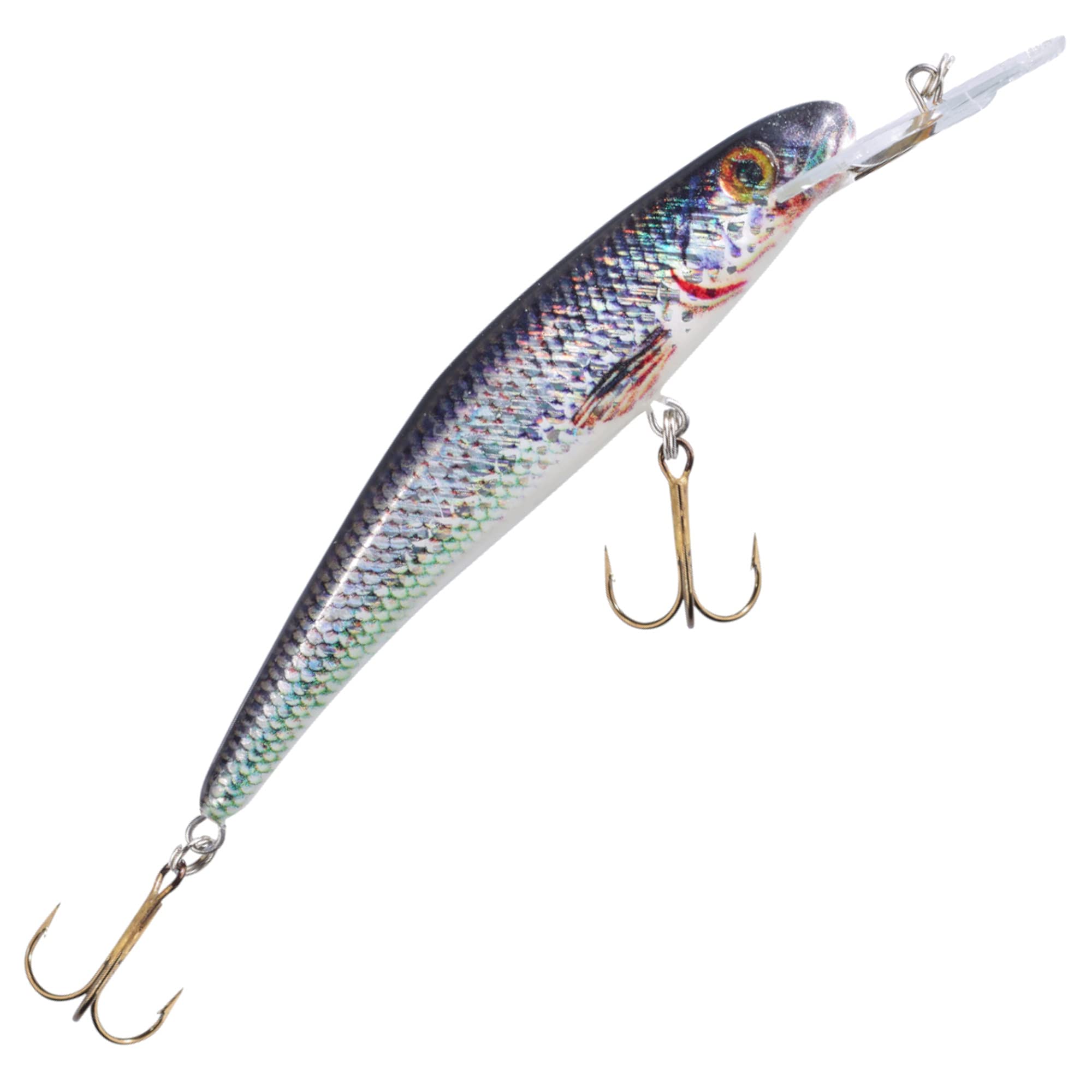 Balzer Matze Koch UV Booster Natur Medium Runner – Wobbler, 11 cm / 11 g, Weissfisch