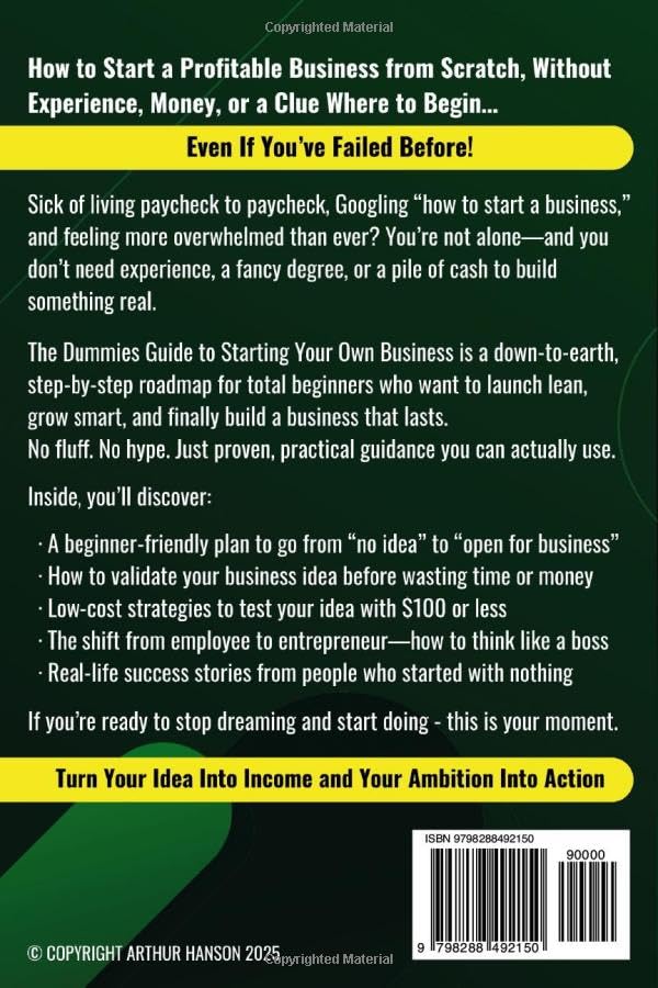 Dummies Guide to Starting Your Own Business: Step-by-Step Blueprint to Launch, Grow & Run Your First Company with No Previous Experience. With LLC Guidance for Beginners & Expert Marketing Tactics - Image 2