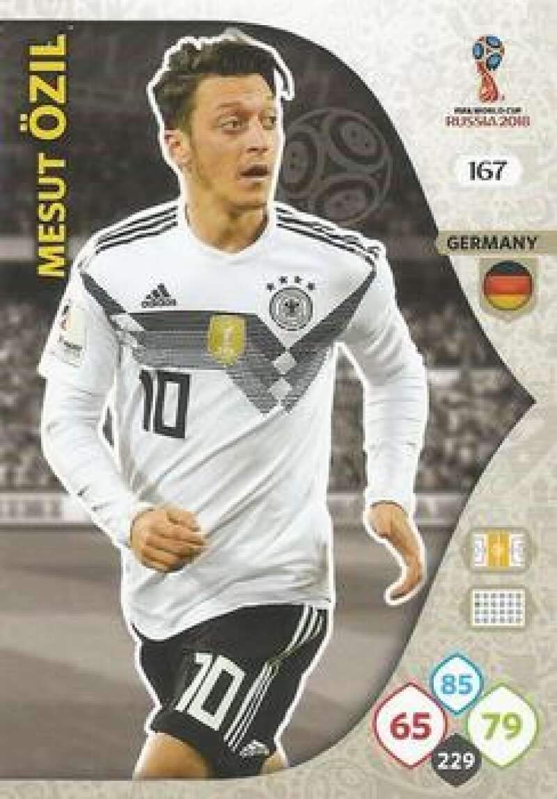 Amazon.com: 2018 Panini Adrenalyn XL World Cup Russia #167 Mesut