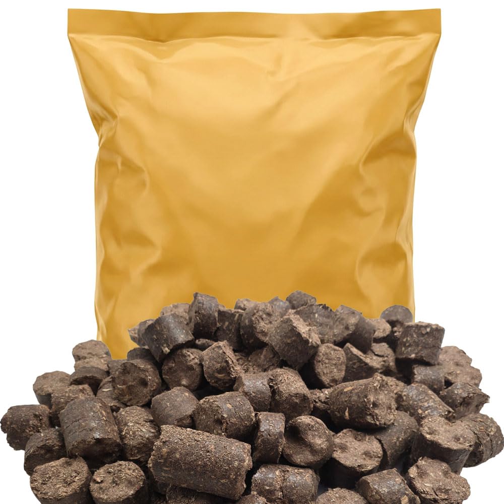 Flicker & Flame Brown Pure Wood Fuel Logs – 20Kg High-Density Briquettes – Ready To Burn Certified – Clean, Easy-Light Compressed Wood Logs For Stoves, Burners, Fire Pits & Chimeneas