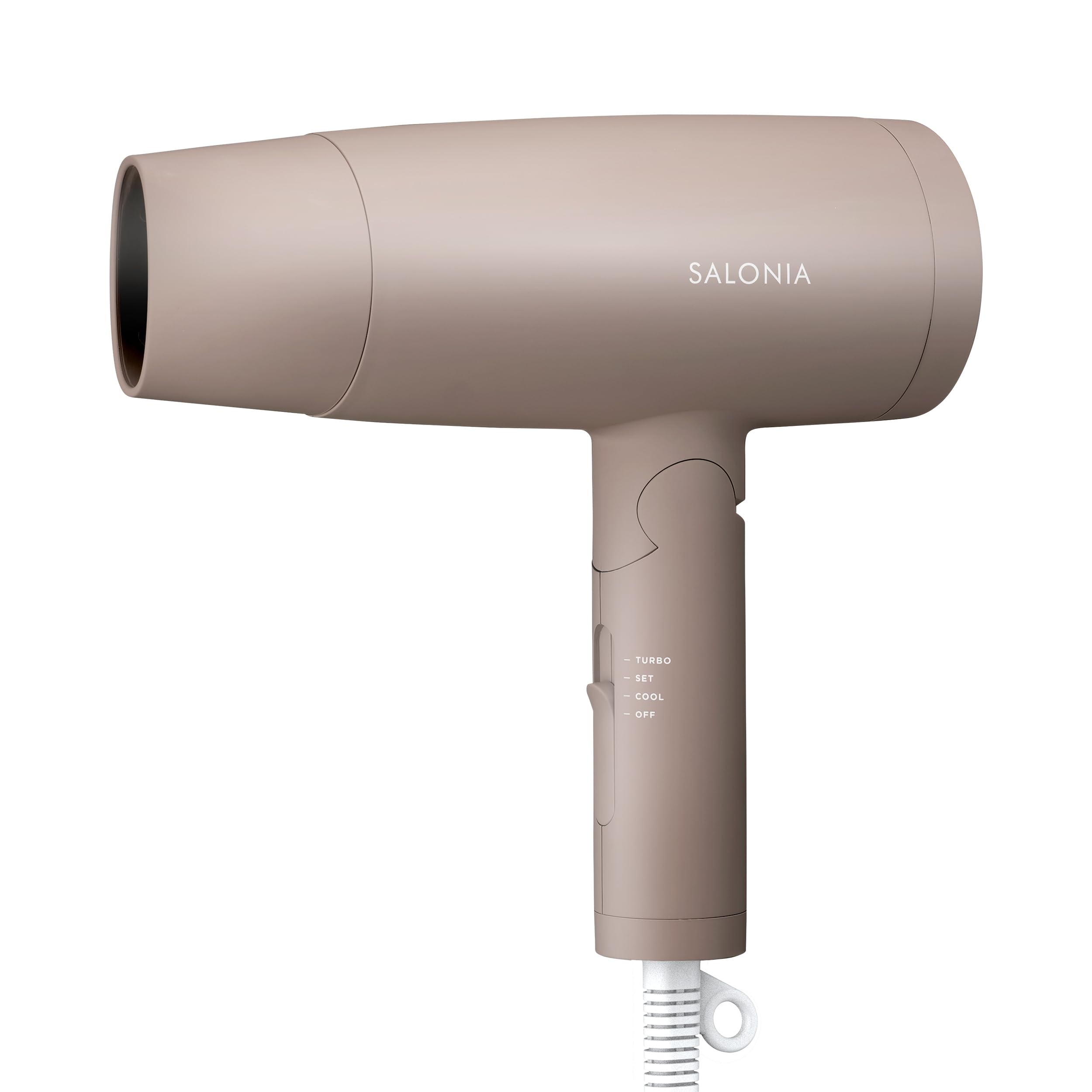SALONIA サロニア スピーディーイオン ドライヤー 大風量 速乾 軽量 マイナスイオン ヘアドライヤー SL-013ABE ベージュ【Amazon.co.jp限定】