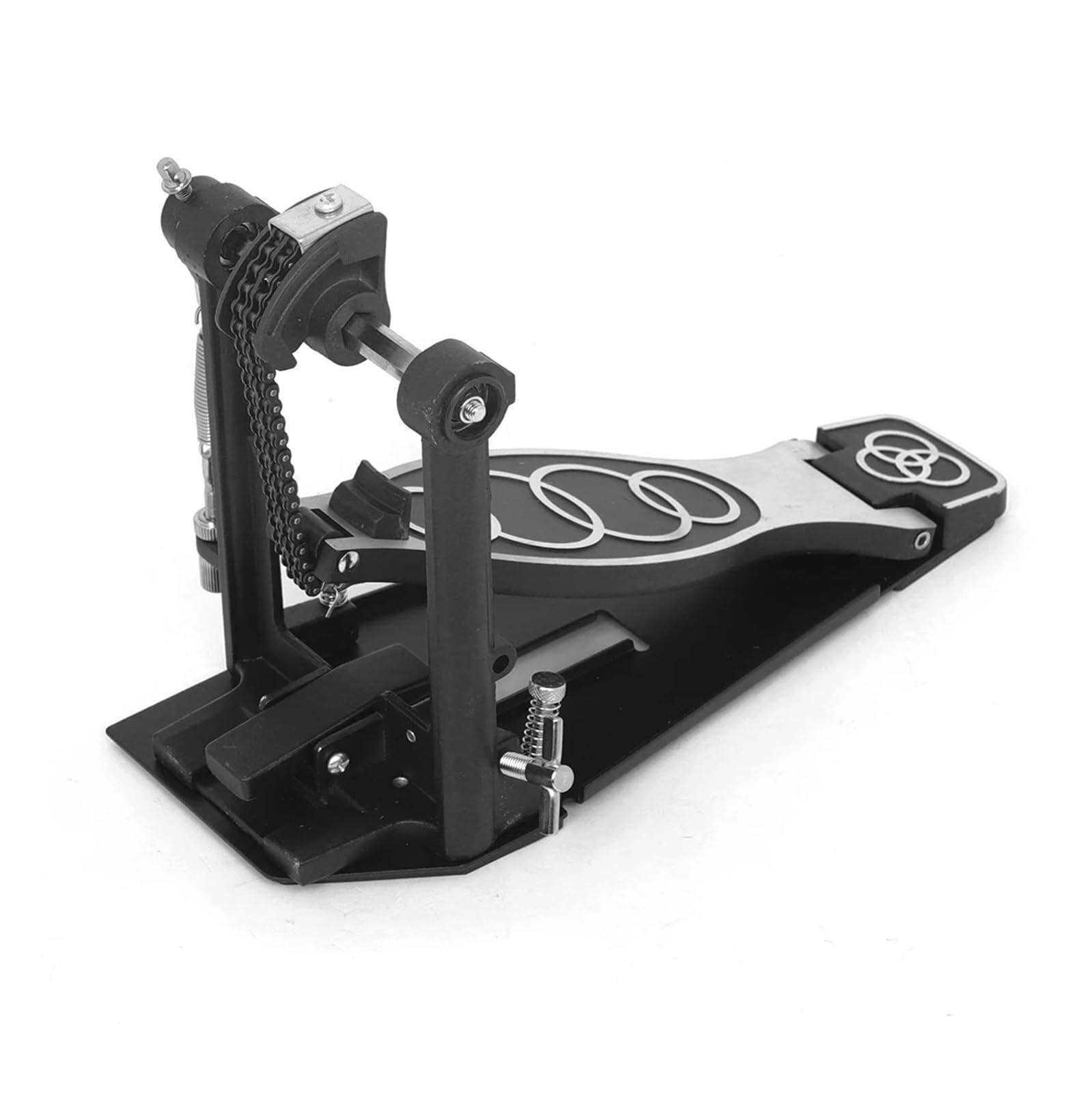 Kit di batteria Doppio driver Pedale Mallet Batteria elettronica Doppia catena in alluminio Accessori for percussioni professionali