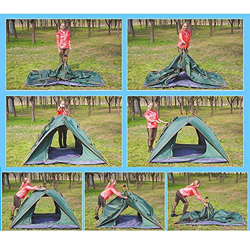 Carpa ligera para camping 3 estaciones para 2-4 personas miniatura 5