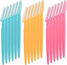 ASTARON 30 Pcs Eyebrow and Face Razors for Women, Facial Hair Remover Dermaplaning Trimmers