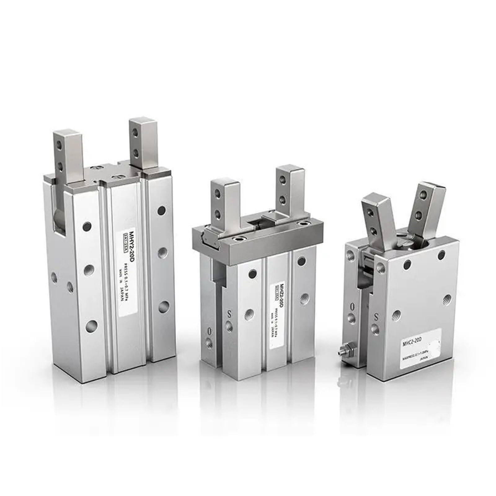 Vérin pneumatique à 2 Doigts MHZ2 MHZ2-32D pour stopper les erreurs de tri