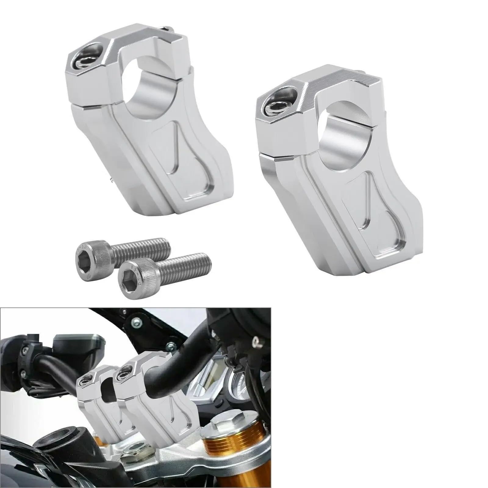 Moto Compatibile Con Per RNINET 2014 2015 2016 2017 2018 2019 2020 Per RNINET SLASH 5 2019 2020 Manubrio Rialzato Per Motocicletta