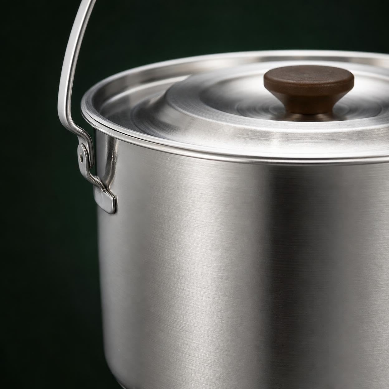 1 Juego Olla Colgante Acampar Set Sartenes Acero Inoxidable Compacto Antiadherente Apto para Montañismo Picnic Cocina al Aire Libre, style to 2