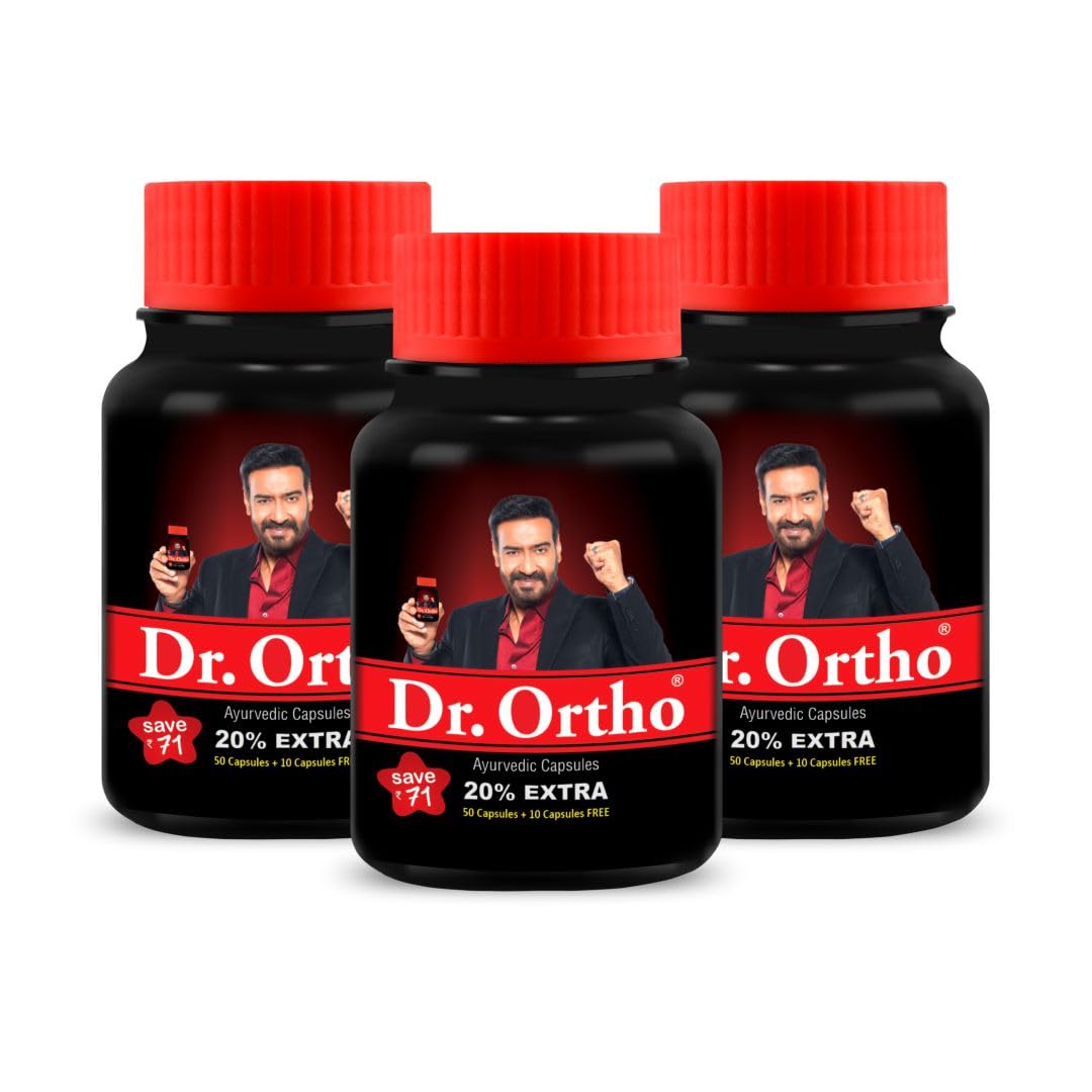 Dr.Ortho Ayurvedic Joint Pain Relief Capsule, 60 Caps(Pack Of 3)-picture-12