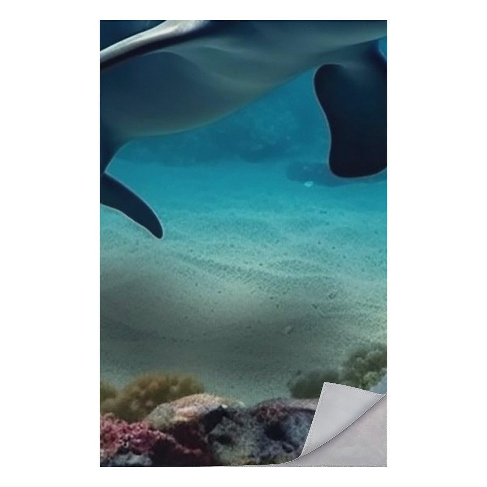 Serviette de bain dauphin idéale pour vos séances de piscine et de yoga