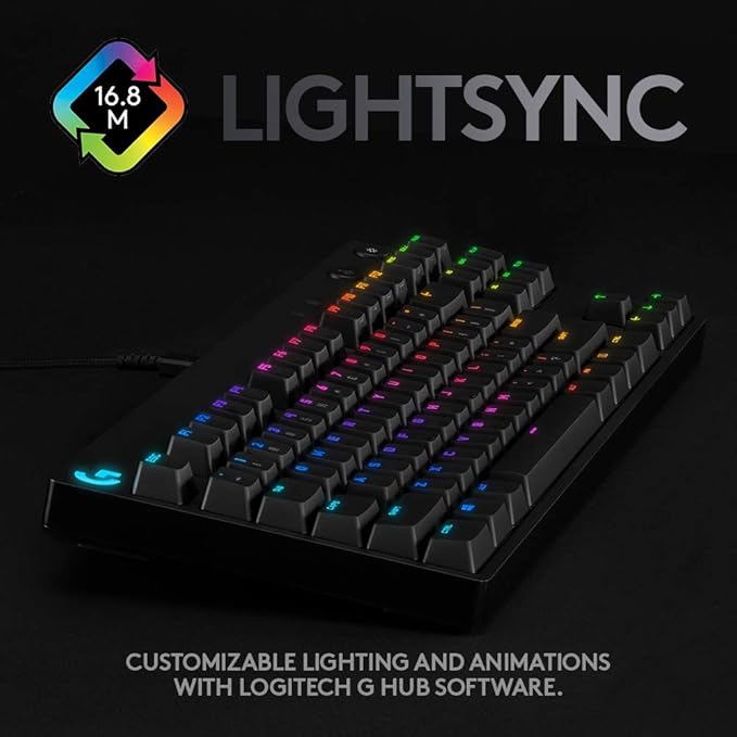 Teclado Gamer Logitech G PRO Mecánico RGB miniatura 7
