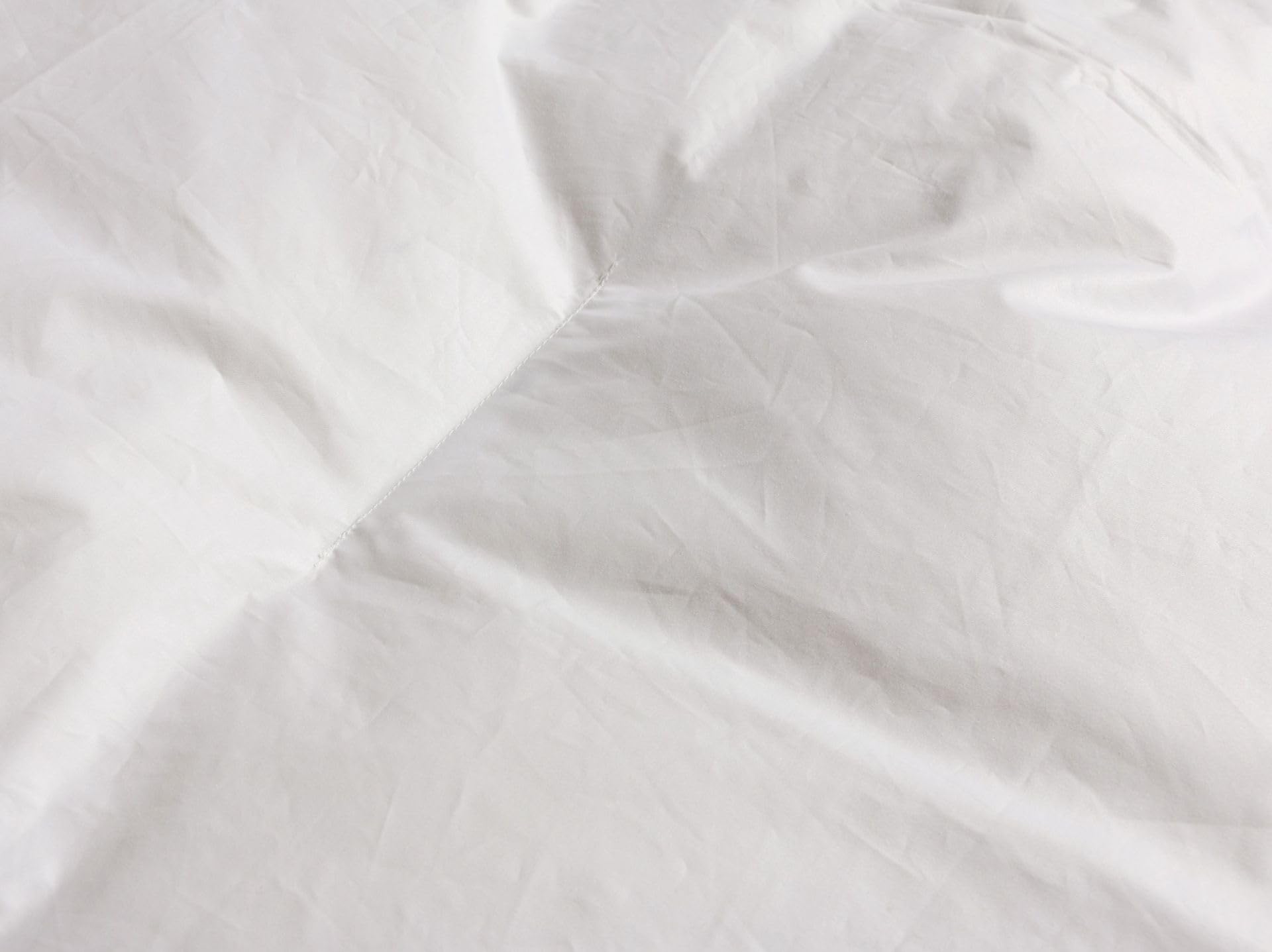 Betten Hofmann Franken Baby Ganzjahres Daunendecke 80x80 cm Steppbett 100% Daunen, leicht und flauschig, atmungsaktiv, waschbar, Naturprodukt