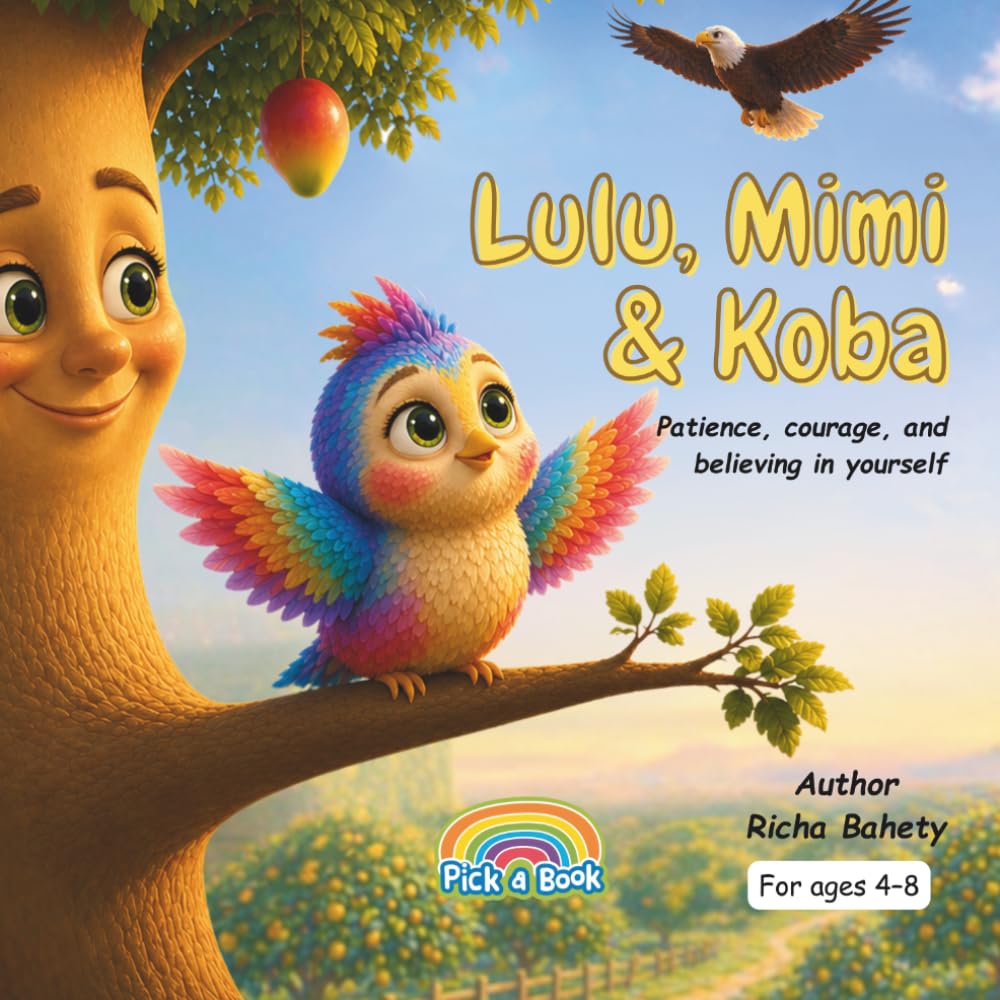 Lulu, Mimi & Koba: A Children's Picture Book About Patience, Perseverance, and Believing in Yourself
