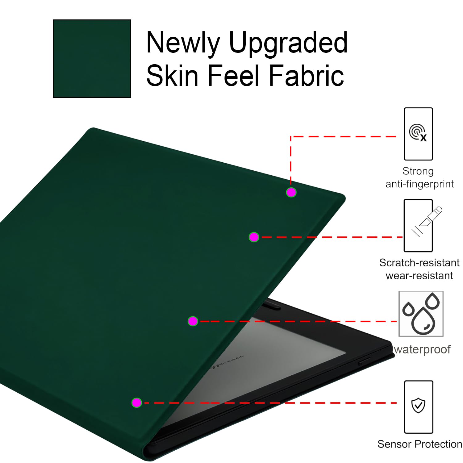 BOOX Go Color 7 黒 純正ケース付 BOOX Go Color 7 黒 純正ケース付 BOOX Go Color 7 (Gen 2) 手帳