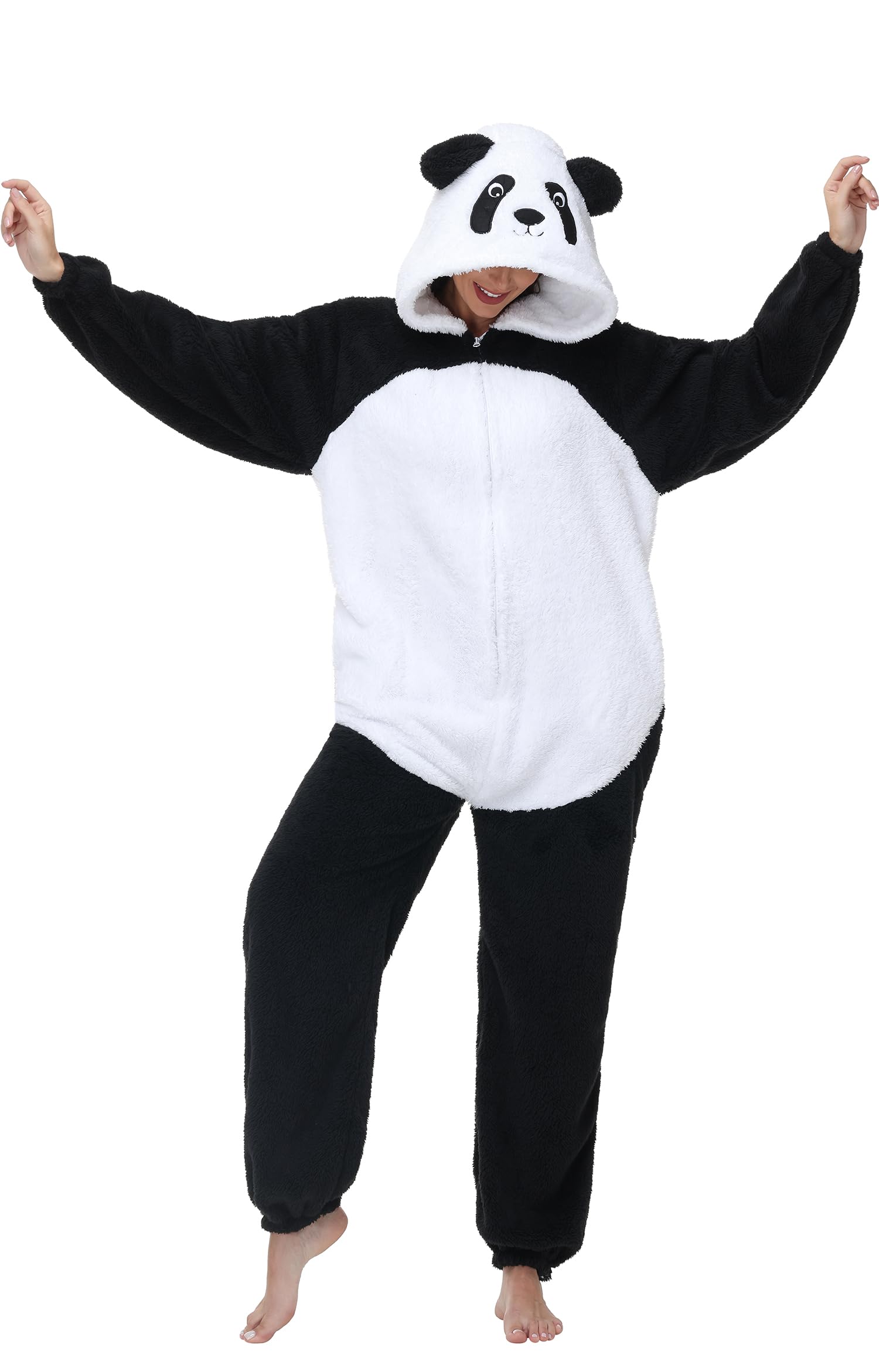 LATH.PIN Combinaison Pyjama Kigurumi Adulte Unisexe Animal Costume Cosplay Déguisement de Soirée Onesies Pilou Pilou Vêtements de Nuit Sleepwear pour Carnaval Halloween Noel