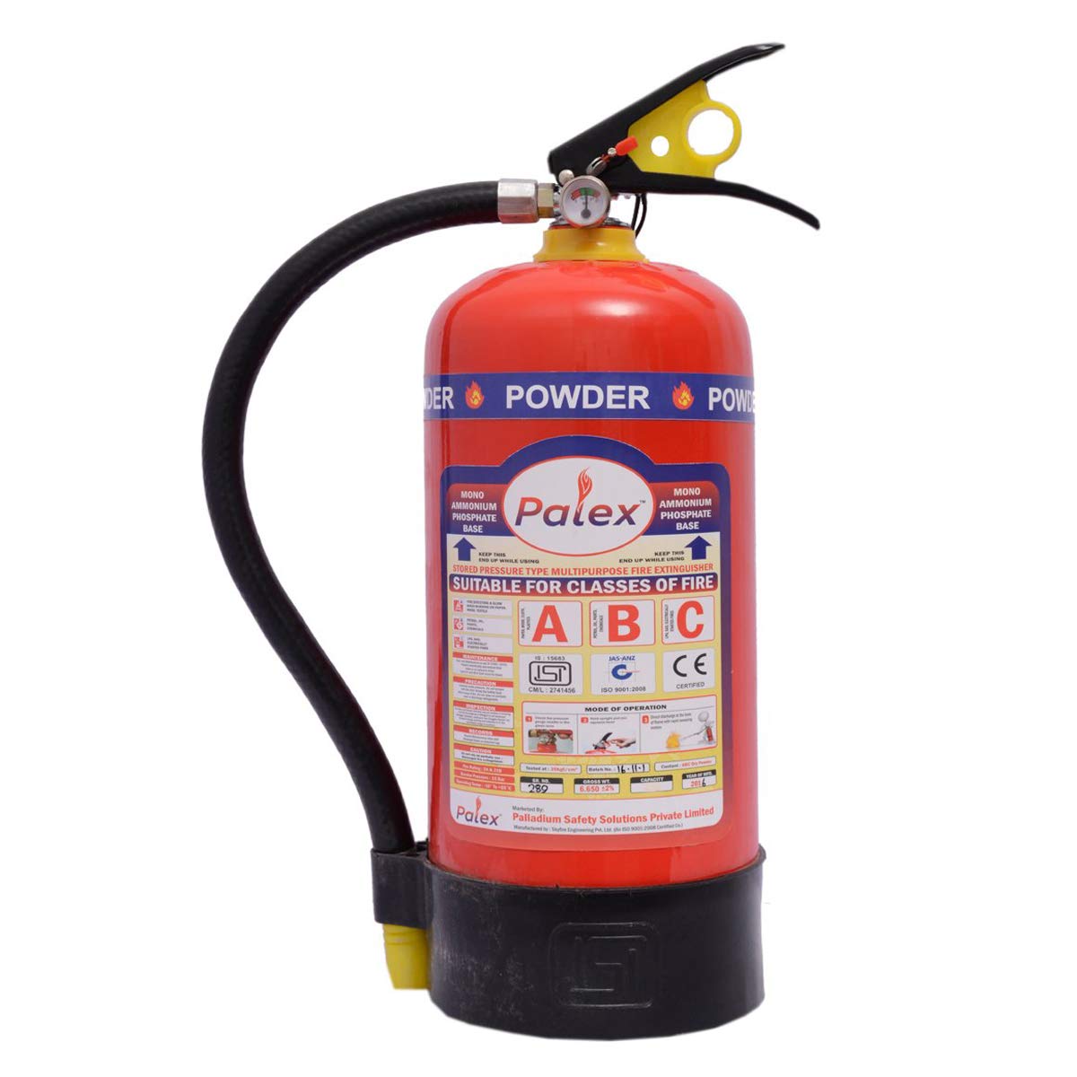 Palex ABC Fire Extinguisher 6kg