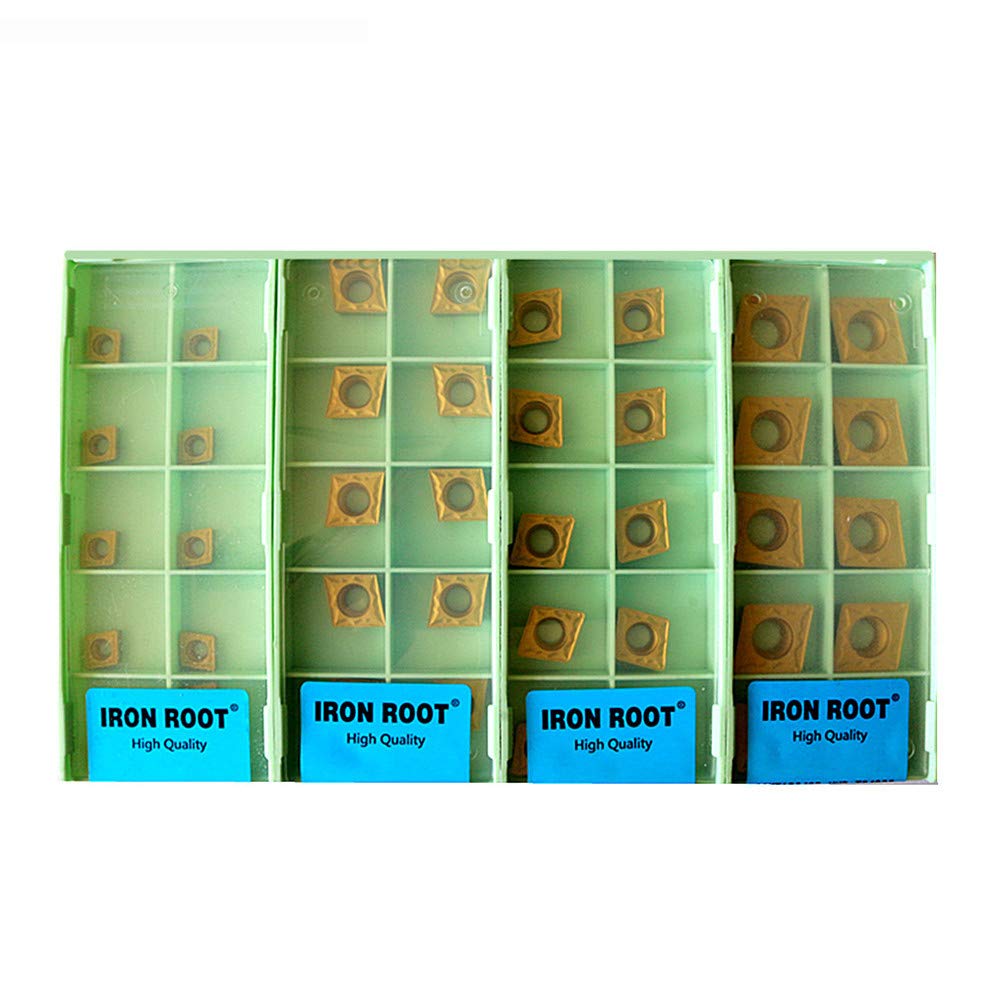 50P CCMT060204-HMP TG4025 Series CNC herramienta de corte de torno de metal ranurado inserto de carburo para soporte de herramientas SCLCR/L SCFCR/L
