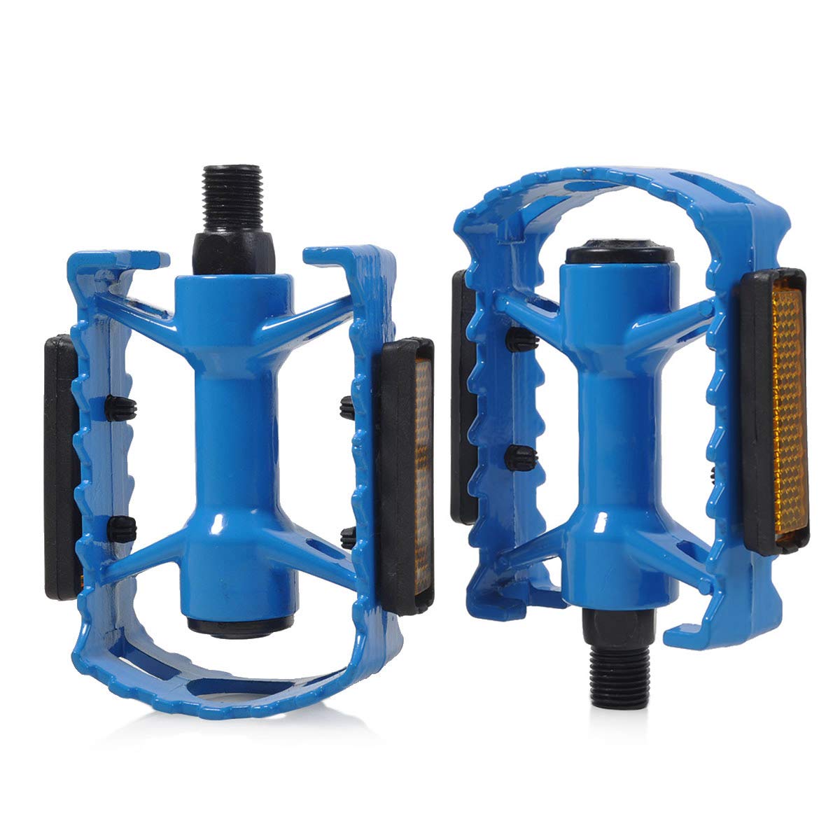 'ThinkTop Kid's Bike Pedal, Aluminium Alloy Ultra Strong 1/2-Inch Bike Pedals Platform Flat Fit for 12'' 14'' Boys Girls Bike'