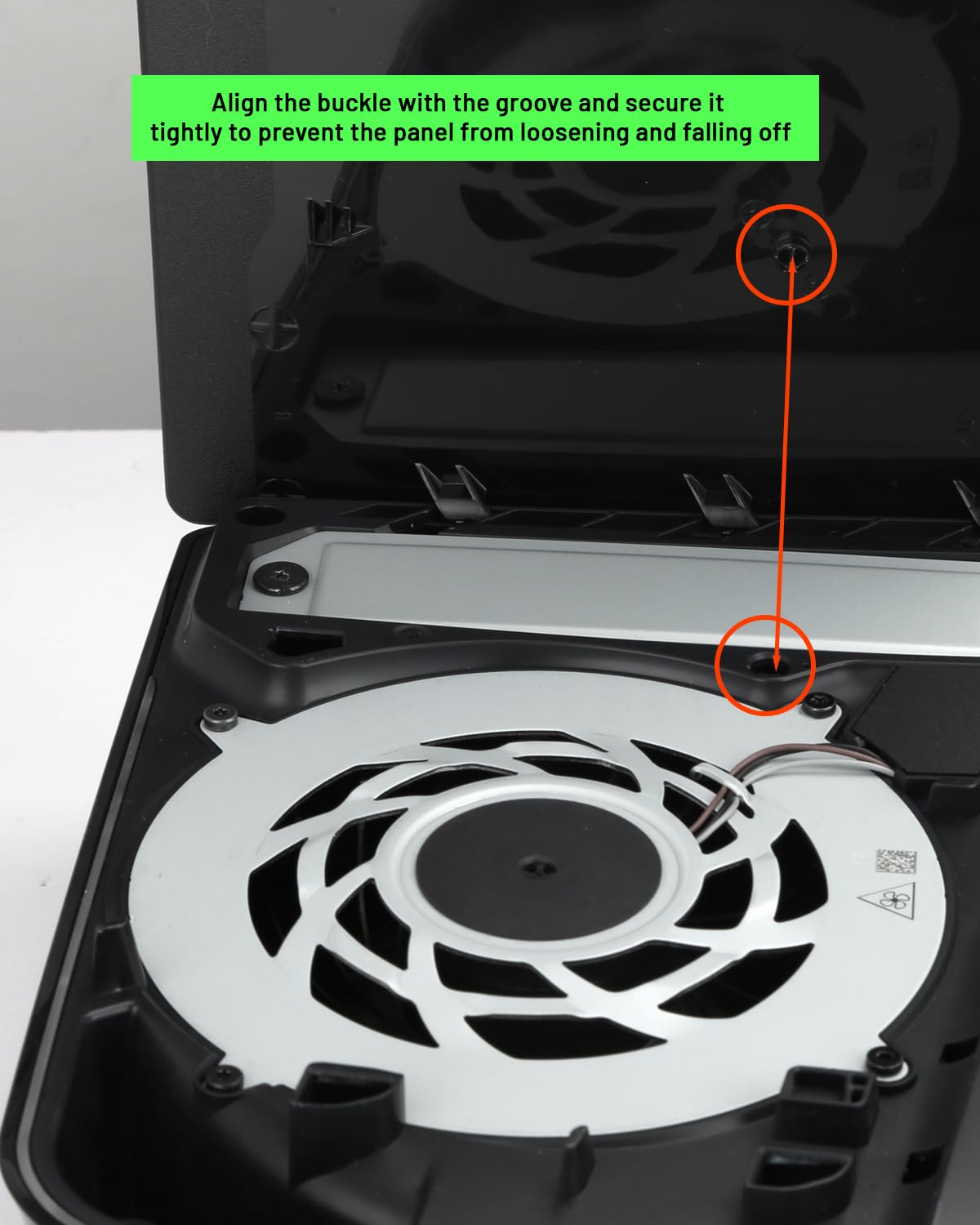 Placa frontal para Playstation 5 Slim Disc Edition con rejillas de ventilación, PS5 Slim ABS antiarañazos a prueba de polvo, cubierta protectora de repuesto para PS5 Disk Edition