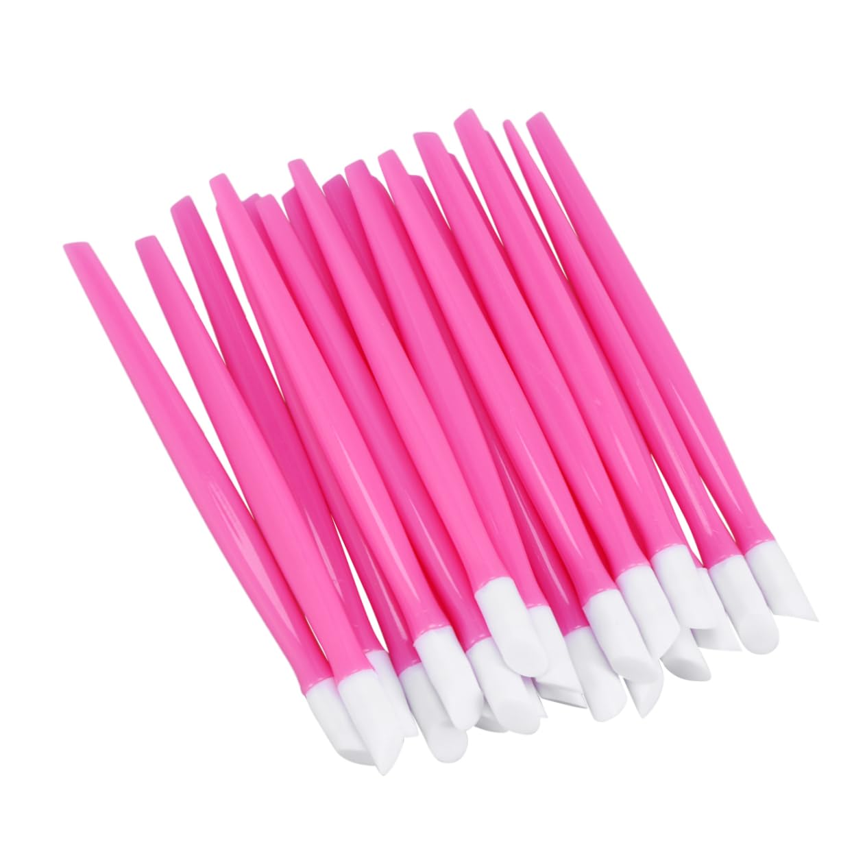 minkissy Exfoliator Scrub 20 Pcs Dead Skin Pushers Nail Cleaing Stick Nail Art Polishers Manicure Tools Nail Cuticle Pusher Sticker Exfoliating Facial Scrub