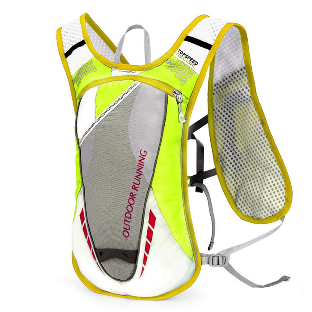 Zaino Ultra Leggero, Unisex Piccolo Zaino, Ultralight Bicicletta Daypack Sport Borse, Zaino Bici, Confortevole decompressione, USA per Il Riciclaggio, Corsa,B