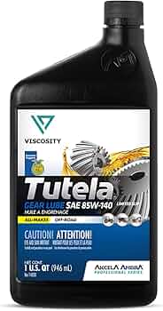 Amazon.com: VISCOSITY TUTELA Gear Oil SAE 85W-140