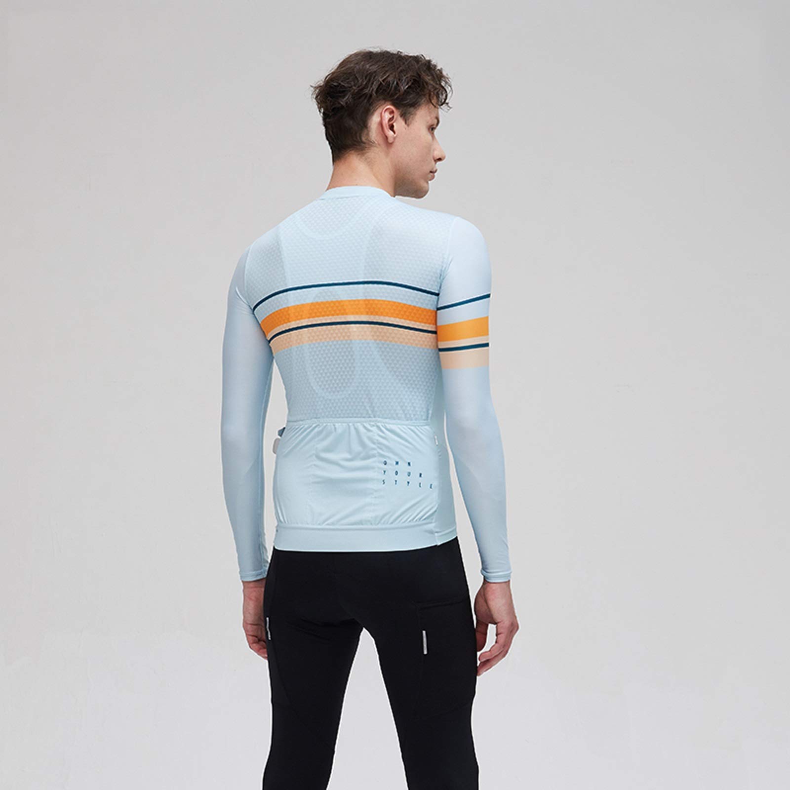  夏用長袖サイクルジャージ Amazon.co.jp: サイクルジャージ 春と夏の男性の長袖