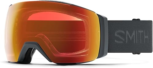 SMITH IO MAG XL - Gafas con lente ChromaPop, gafas para deportes de nieve de alto rendimiento con tecnología de cambio de lente fácil para esquí y