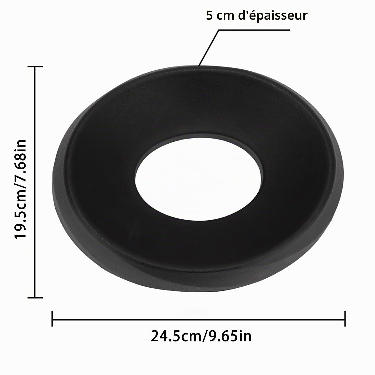 Porte-Casque Moto, Base d'affichage multifonctionnelle pour Casque, Support Universel Antidérapant, Donut de Rangement et de Présentation pour Garage, Atelier ou Salon