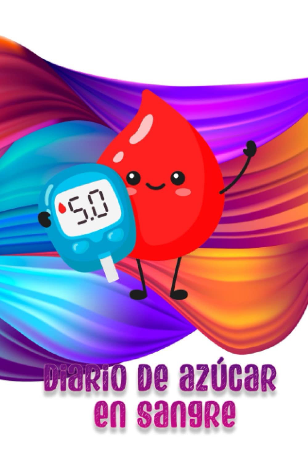 Diario de azúcar en sangre: Diario de azúcar en sangre: para el registro diario de la presión arterial y el azúcar en sangre. Azúcar en sangre, ... | 104 semanas | ... sus valores medidos.