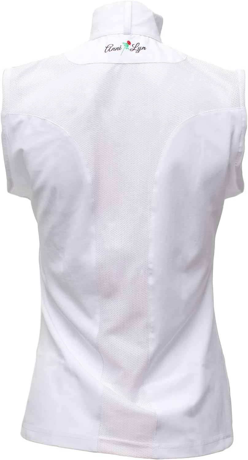 Anni Lyn Sportswear Women's Sleeveless Ventilated Show Shirt