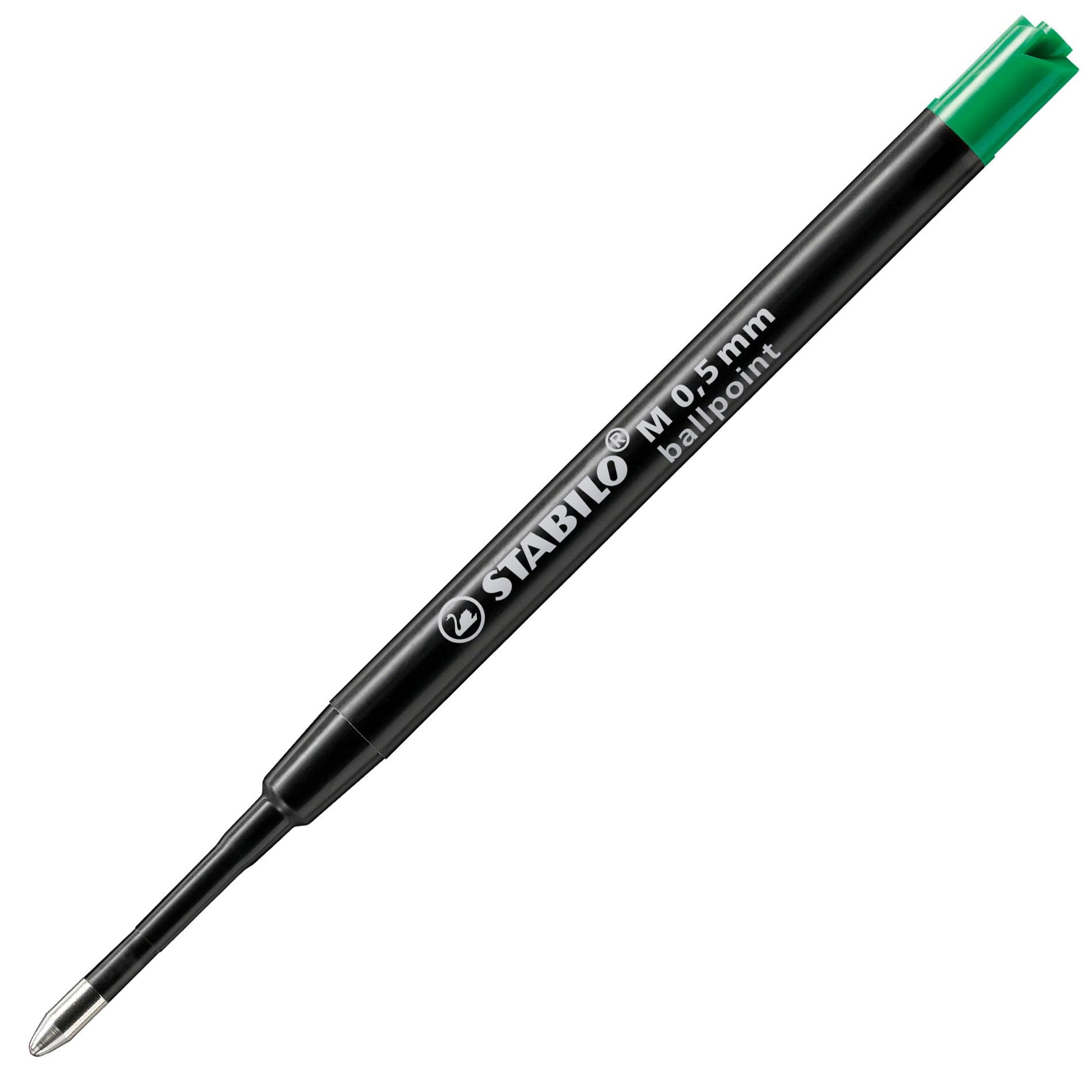 STABILO Recambio de tinta bolígrafo Verde