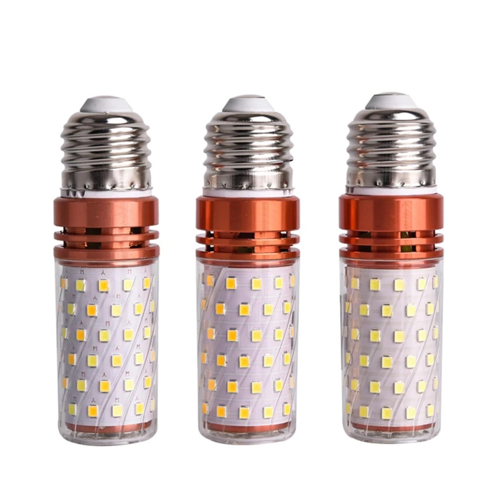 Bombilla LED Tipo maíz, 20 Unidades, E27 E14, 12 W, 16 W, 220 V, SMD2835, luz Blanca cálida y fría para iluminación del hogar.