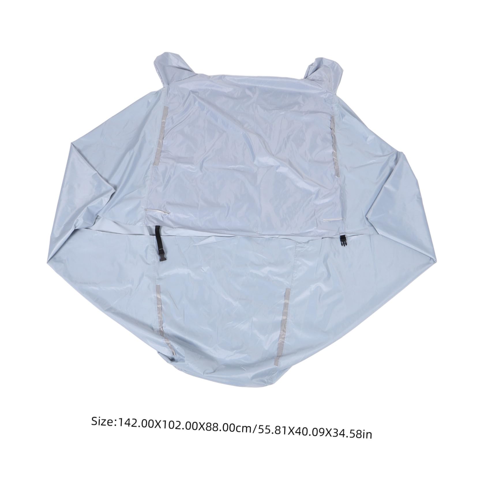 IMIKEYA Housse de Protection Scooter Imperméable Bâche Extérieur Pluie Neige UV pour Électrique et Moped Couverture Polyvalente Résistante Aux Intempéries