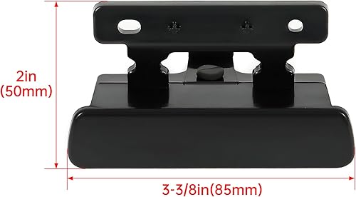 Miniatura 4 de KUAFU 2 tapas de pestillo para reposabrazos de consola central compatibles con Chevy Avalanche Suburban Silverado Yukon XL GMC Denali Sierra 1500