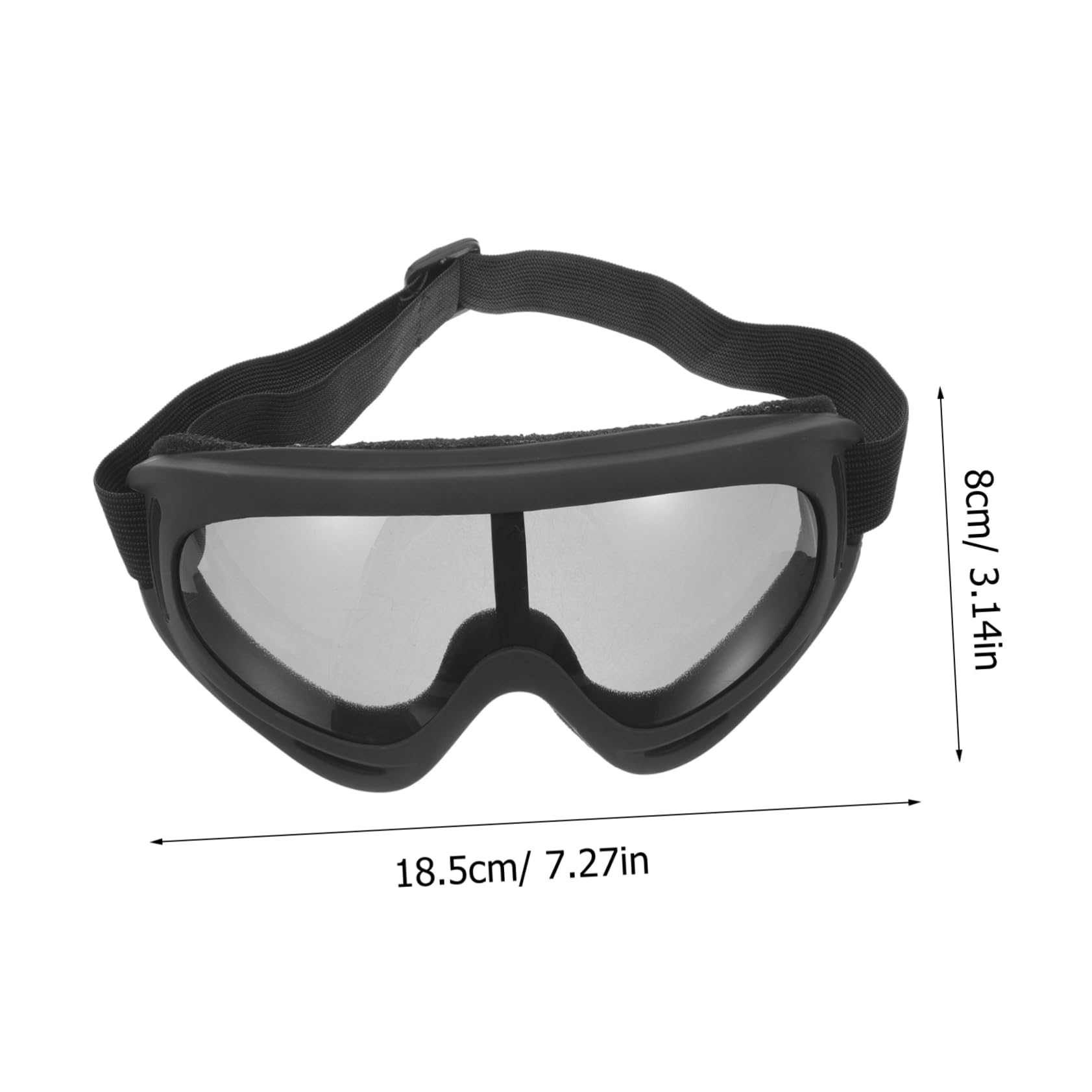 Abaodam 1Pair Cycling Goggles for Outdoor Activities Windproof Motorcycle Goggles with Stylish Design for Riding Skiing and Sports present for Bikers and Outdoor Enthusiasts