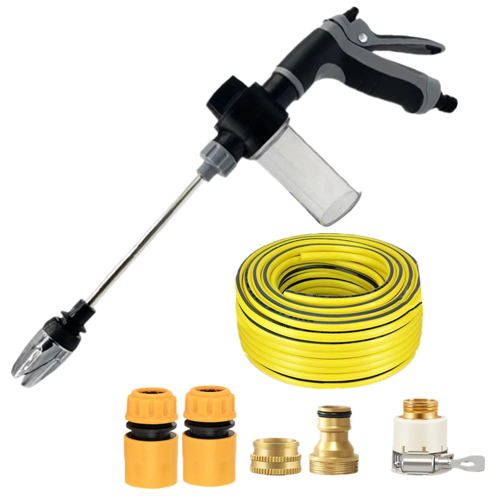 Ugello da tubo da giardino a pressione Utensile ad alta pressione | Ugello per Tubo d'Acqua Pulizia Giardino Lavaggio Auto, Pulizia Terrazzo E Professionisti
