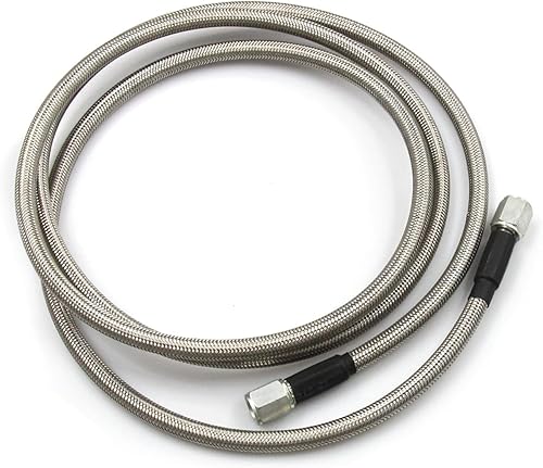 Miniatura 16 de Línea de alimentación de aceite Turbo trenzada de acero inoxidable 4AN 18 "Turbocompresor de drenaje de aceite de retorno de línea de retorno