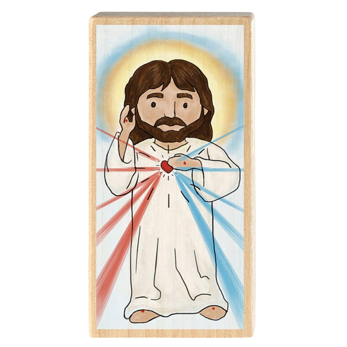 AutomAutom Divine Mercy Miniature Saints Block, 2 3/4 Inches