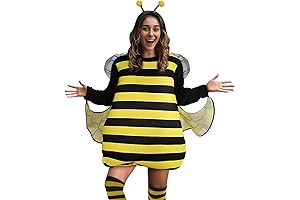 Amusing Bumble Bee Halloween Costume Set for Adults